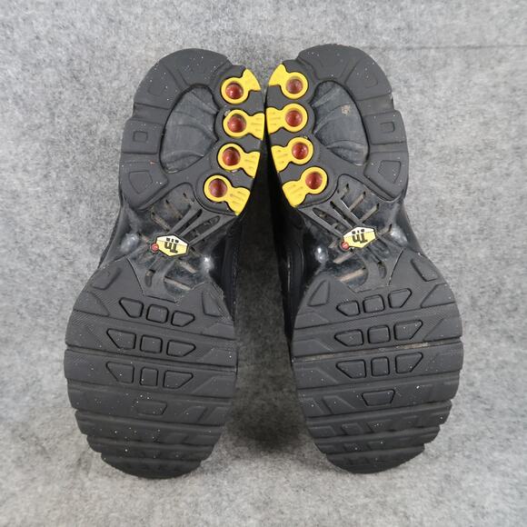 Nike Shoes Big Kids 7Y Air Max Plus Sneakers Athletic Trainer Black Breathable - Picture 11 of 13